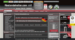 Desktop Screenshot of abstandshalter.com